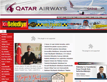 Tablet Screenshot of belediyegazetesi.net